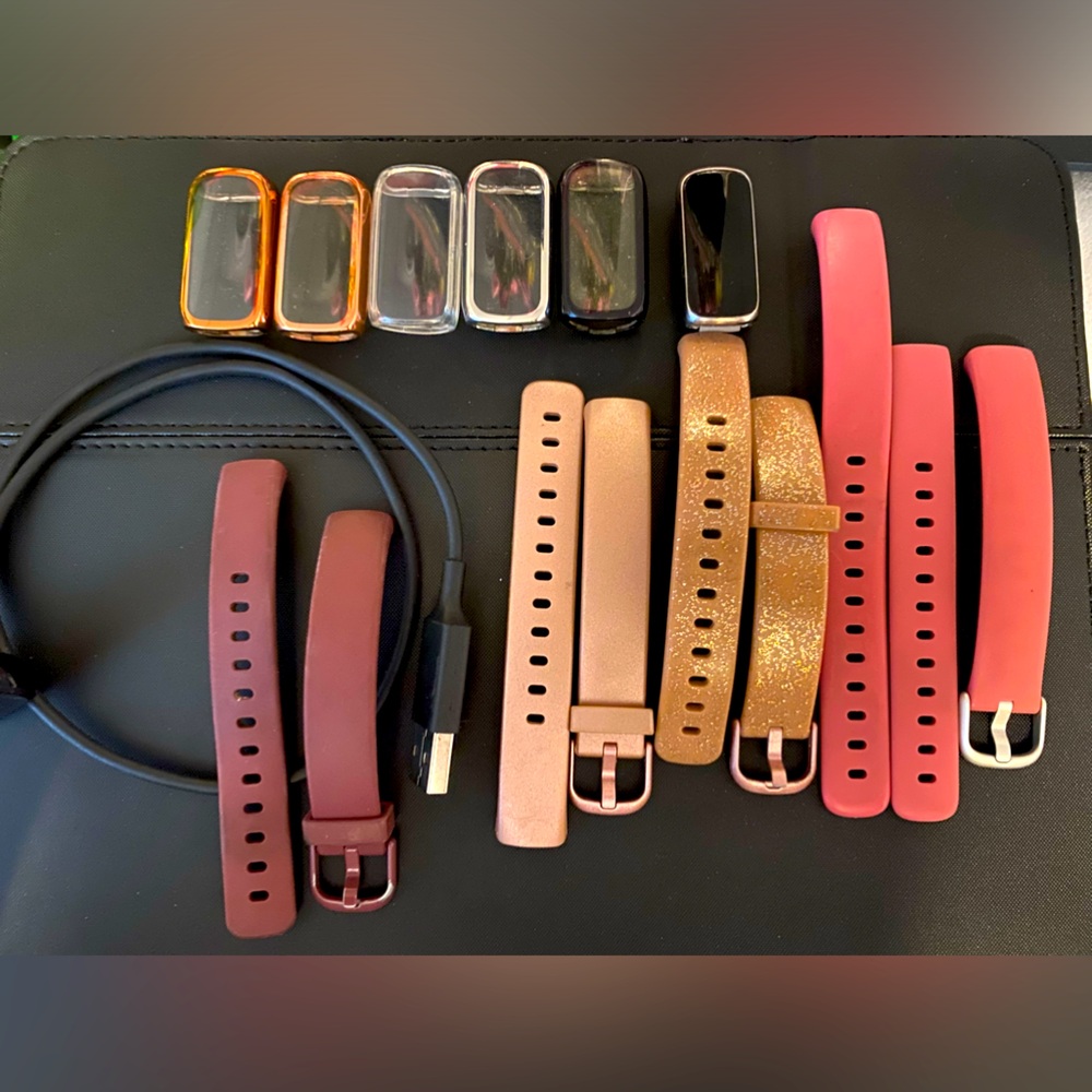 Fitbit Inspire 3 Black Zen Health & Fitness Tracker with 4 bands & 5 face covers
